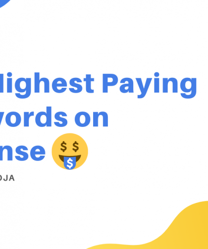 Top Paying Keywords Planner by Adsense